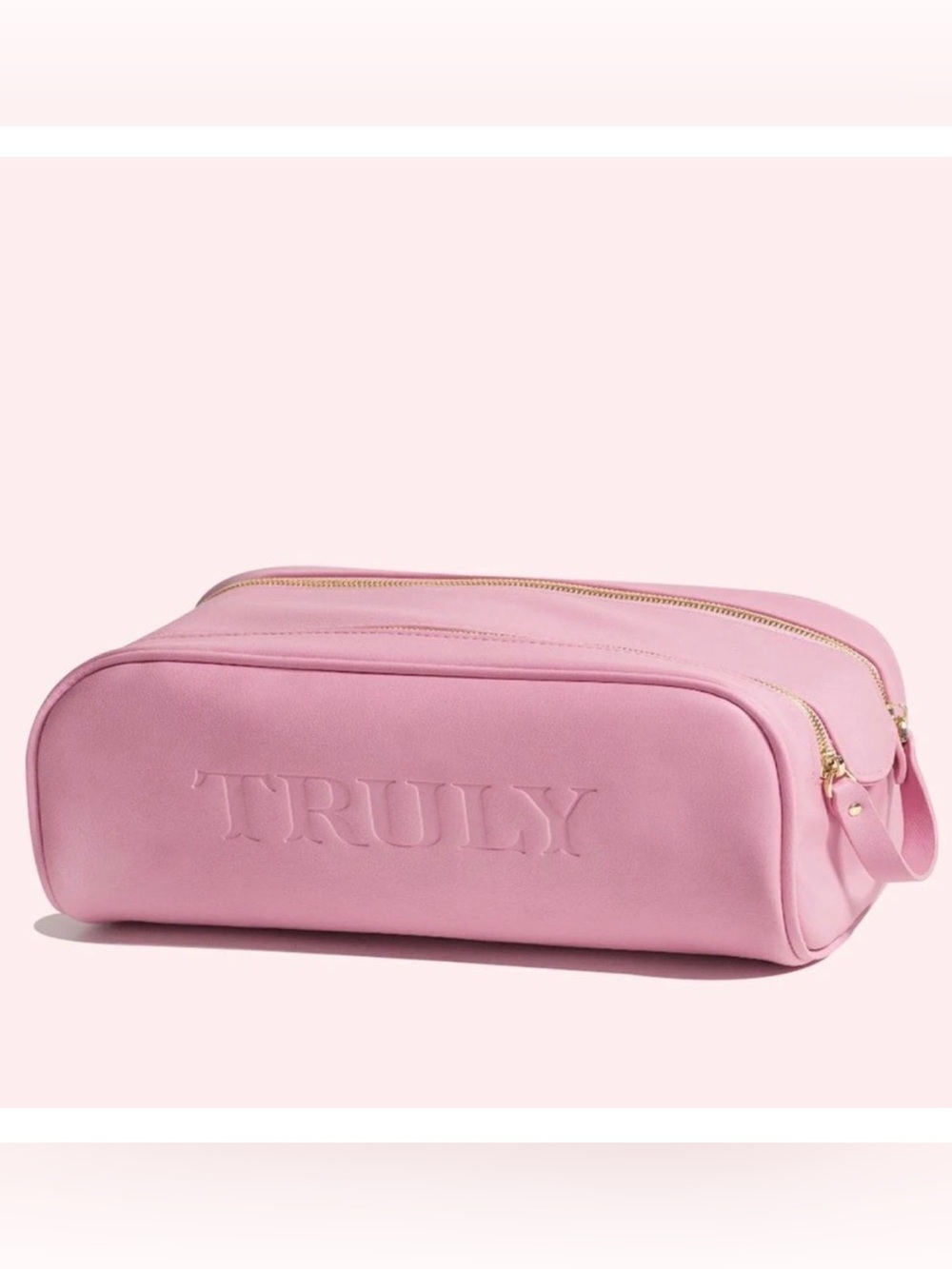 TRULY Signature Vanity Case in Bubblegum Pink